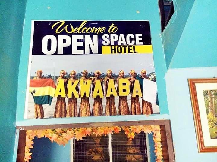 Open Space Hotel Kumasi Eksteriør bilde